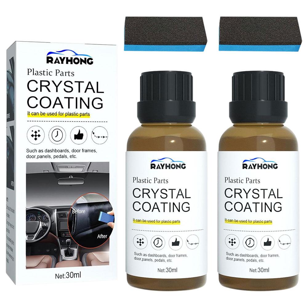 Trim Restorer Plastic - 自動車用プラスチック修復ペースト セラミックコーティング UVカット 防水 ダッシュボード ドアパネル