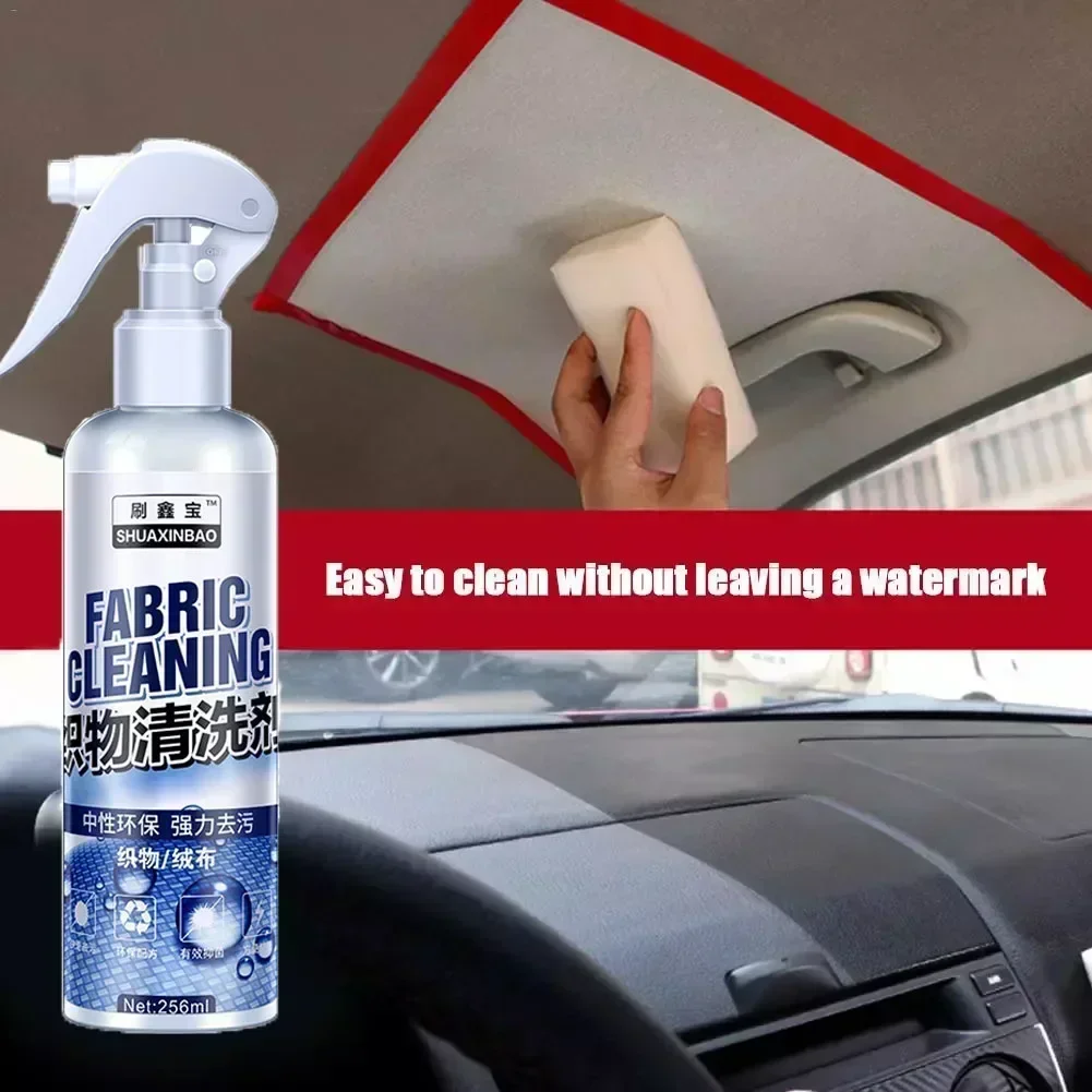Seat Cleaner Fabric - 車内クリーニング剤 天井クリーナー レザーフランネル織物 水を使わないクリーニング剤 自動車ルーフダッシュクリーニングツール