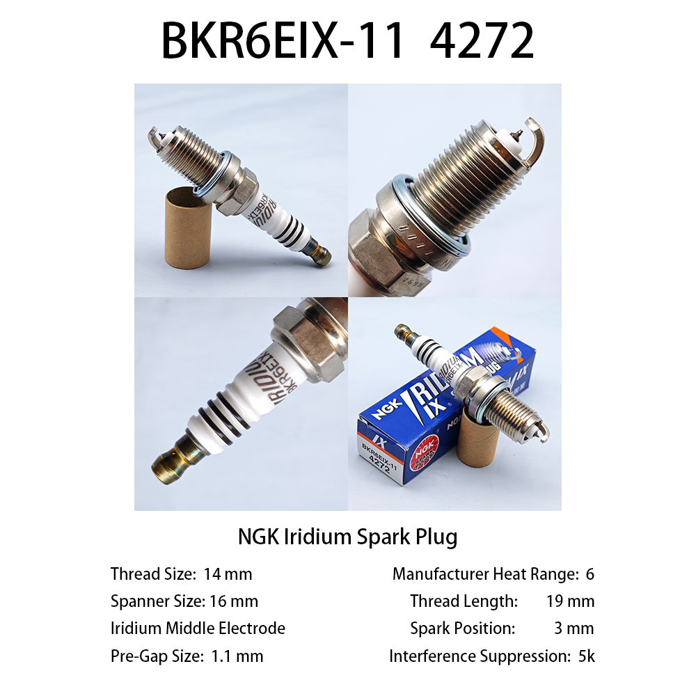 Ngk Spark Plug Iridium Ix - 1個 純正NGK IX イリジウムスパークプラグ BKR6EIX-11 4272