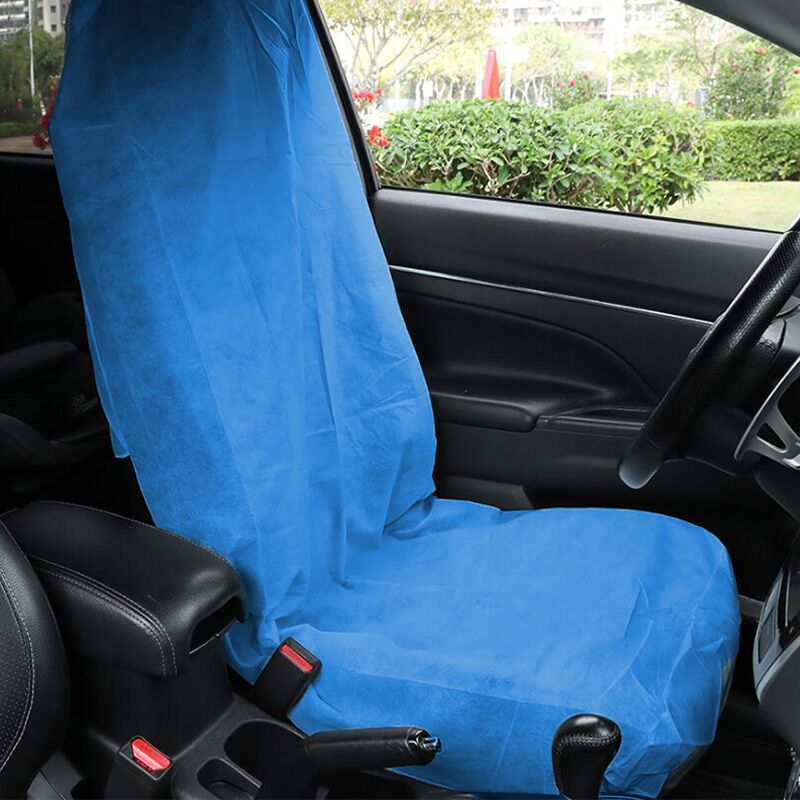 ユニバーサル使い捨てカーシートカバー,2ピース,不織布,車両 - Seat Cleaner Fabric のレビューと価格