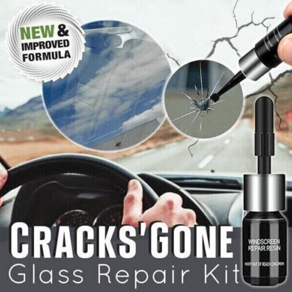 車のガラスの引っかき傷修理流体剤セット、フロントガラスガラス - Glass Cleaner Streak のレビューと価格