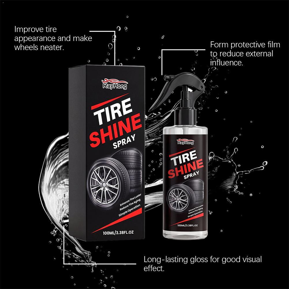 タイヤグロス タイヤコーティングスプレー 疎水性シーラントワ - Tire Shine Spray Sealant のレビューと価格