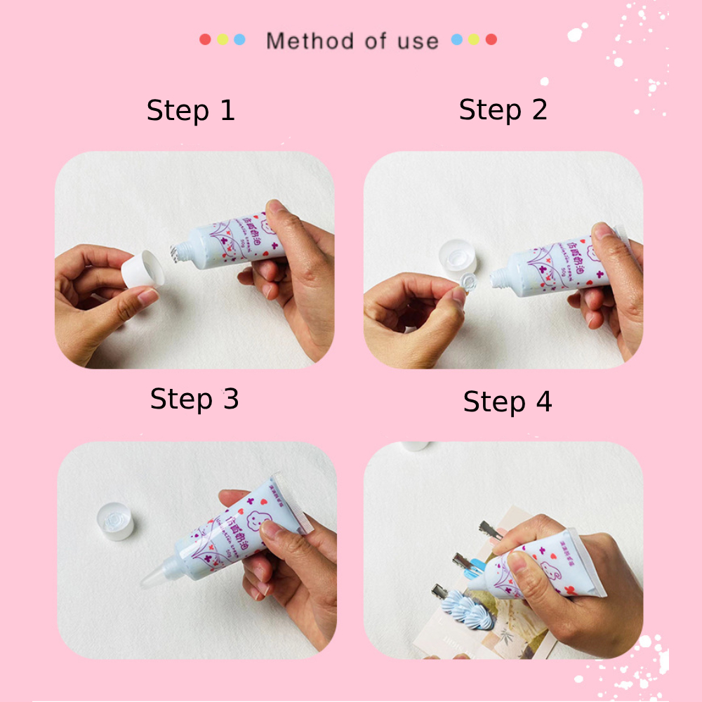6x シミュレーションホイップクリーム接着剤セット DIY  - Clay Bar Lubricant のレビューと価格