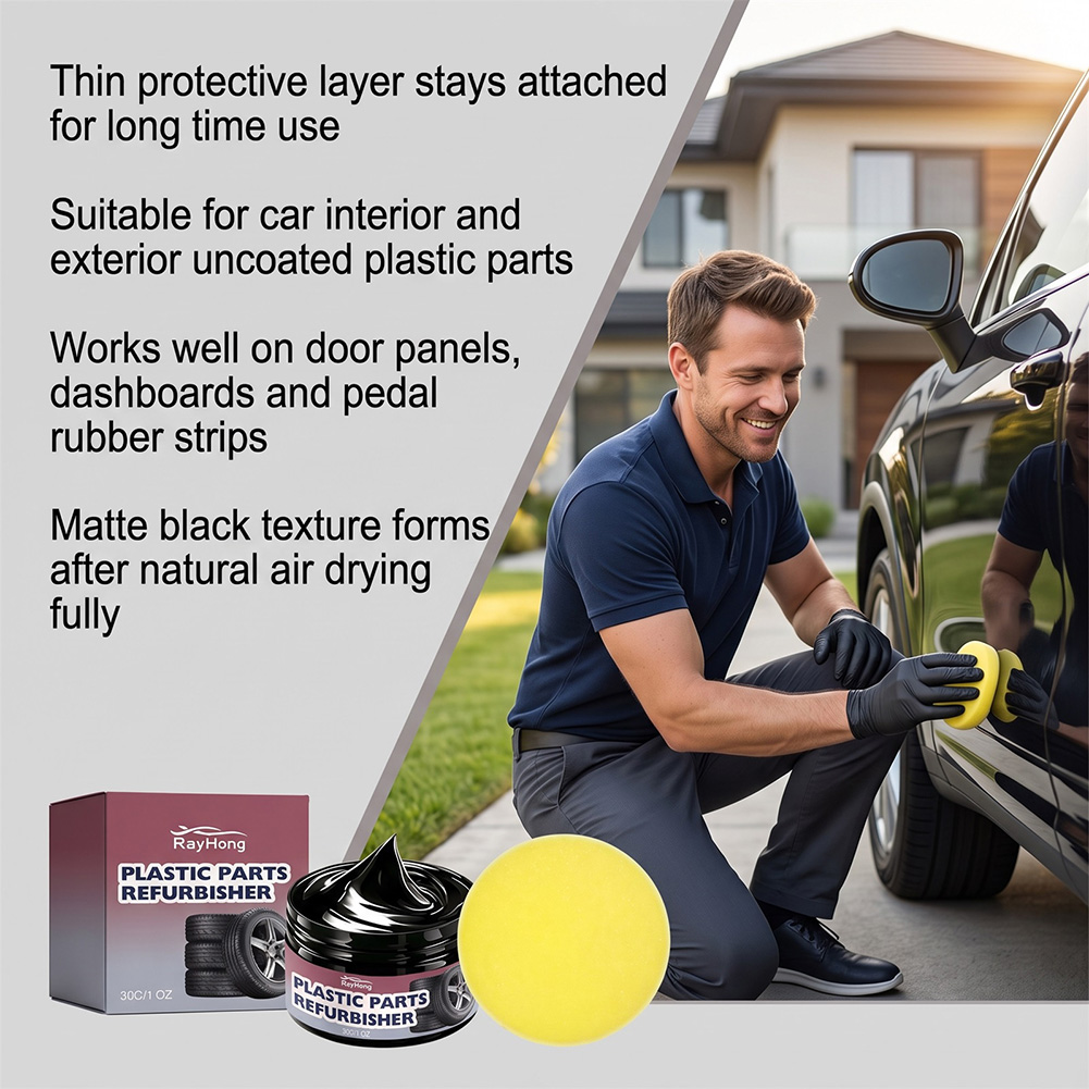 車用ブラックトリム修復剤 プラスチック修復剤 インテリア・エ - Trim Restorer Plastic のレビューと価格