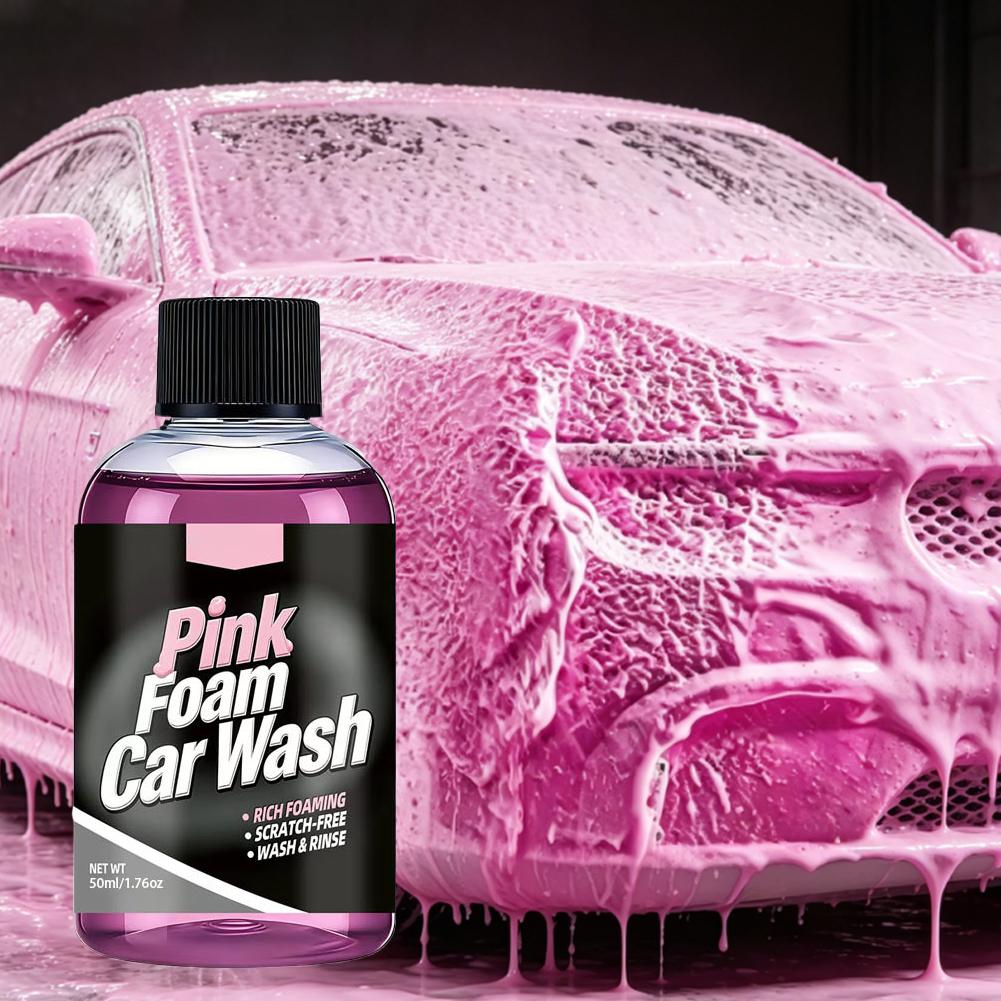 ピンクのスノーフォームカーウォッシュソープ、フォームキャノン - Foam Cannon Car Wash のレビューと価格