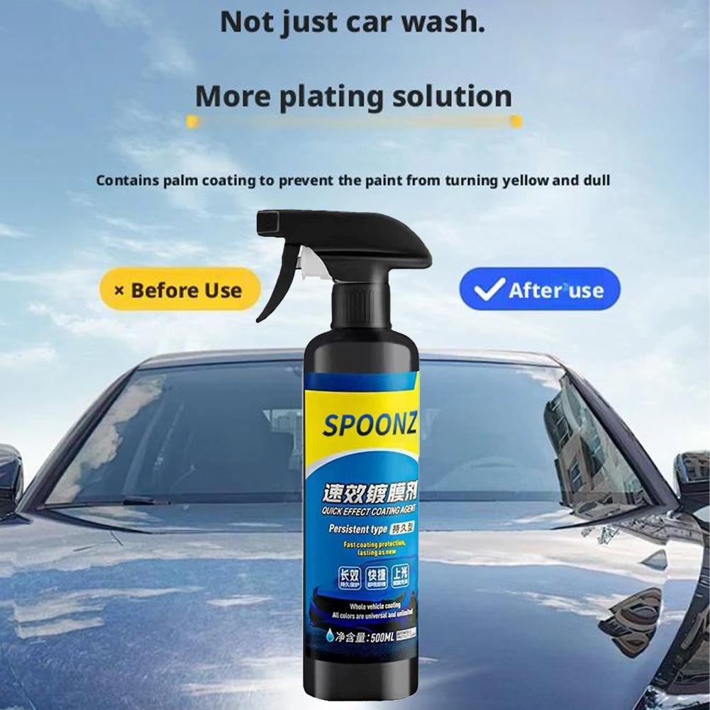 500ml 車用コーティングスプレー ナノセラミック クイッ - Car Wax Ceramic Coating のレビューと価格